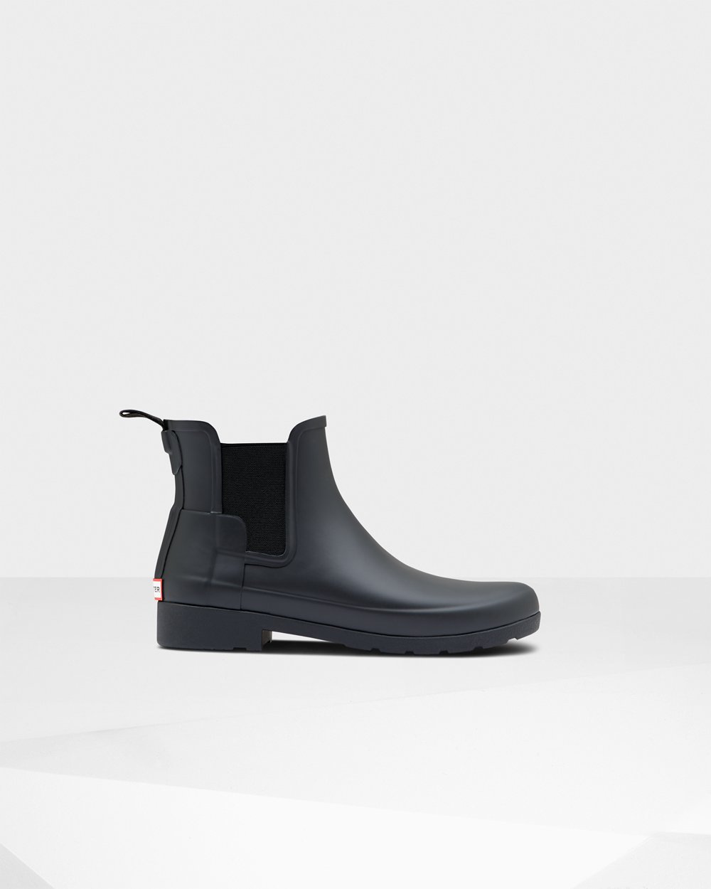 Chelsea Boots Dames - Hunter Refined Slim Fit - Zwart - 35FTPUJYL